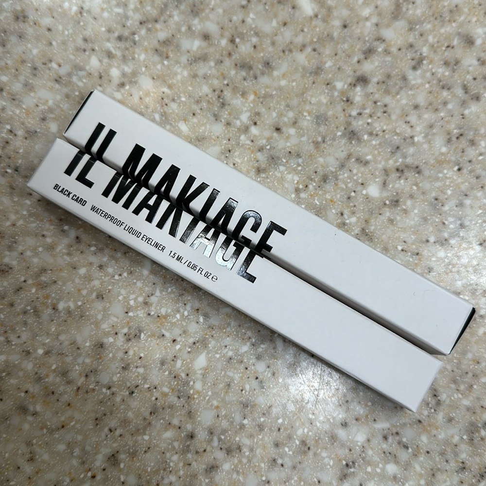 IL MAKIAGE black card water proof mascara and liquid eyeliner
